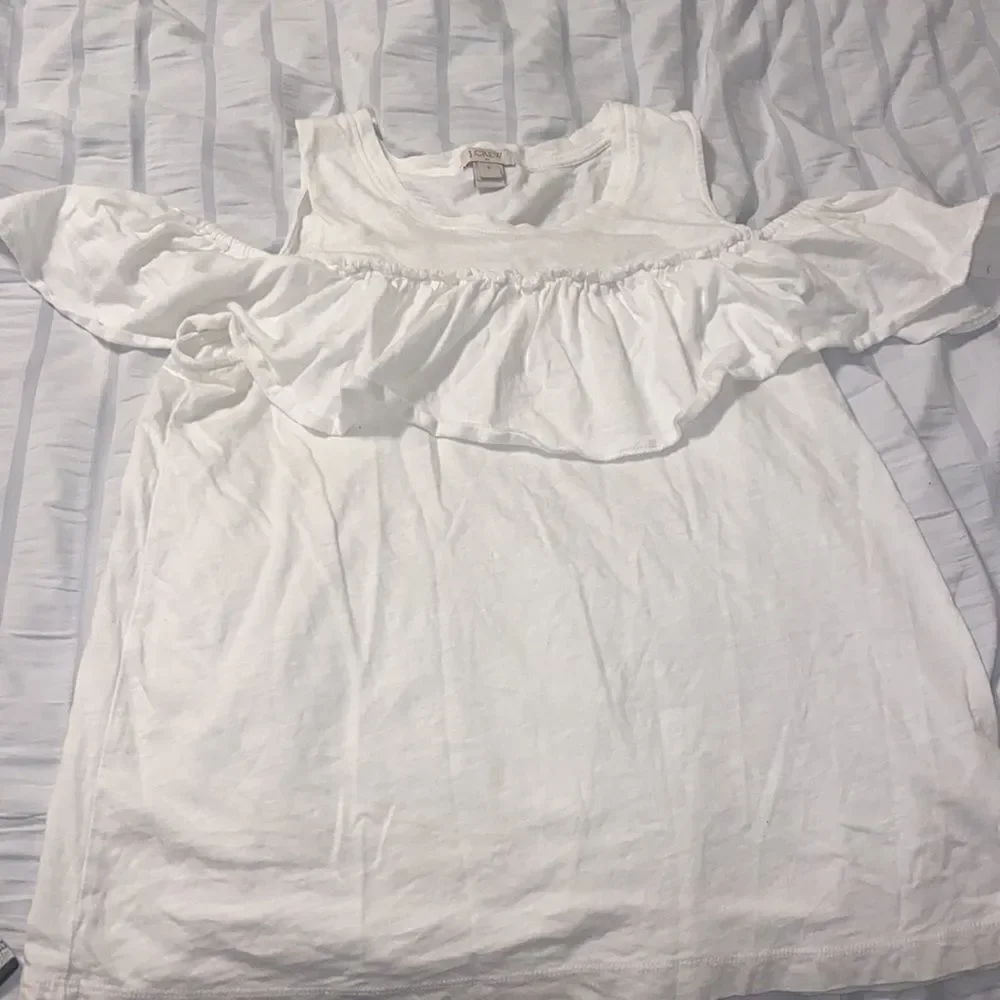 ✨2xHP✨J.Crew Cold Should White Tank✨
